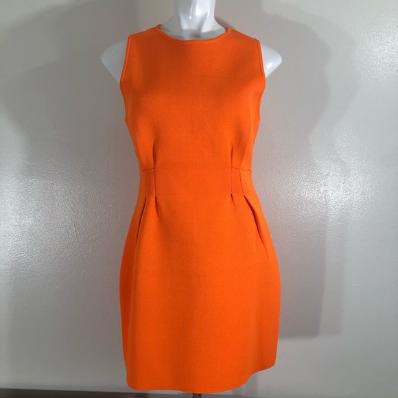 Endless Rose Dresses & Skirts - Endless Rose Orange Side Cutout Structured Mini Dress Size Large